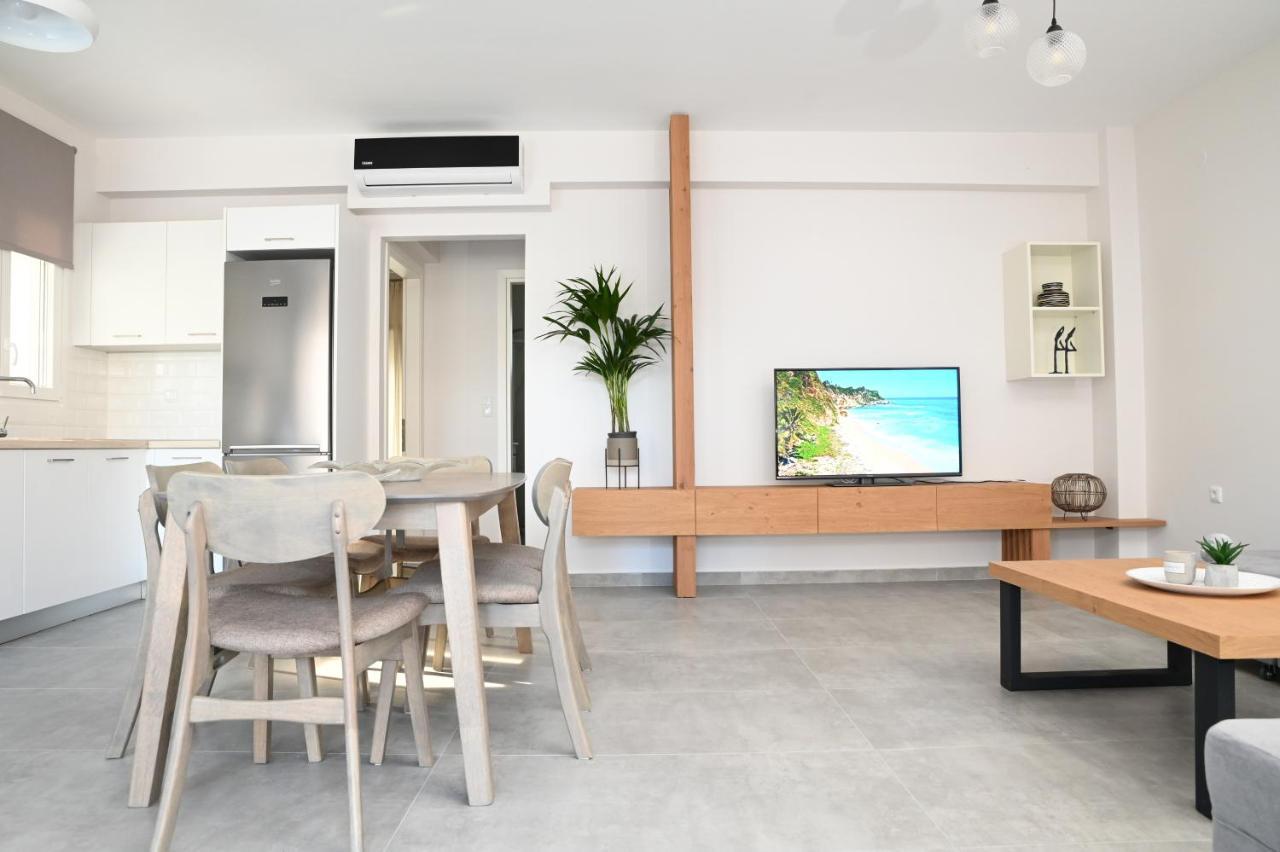 Faidra Apartments Néa Péramos Bagian luar foto