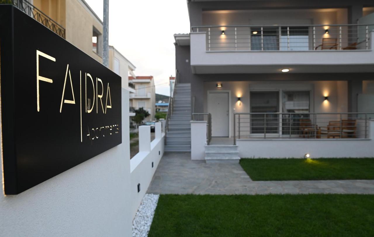 Faidra Apartments Néa Péramos Bagian luar foto